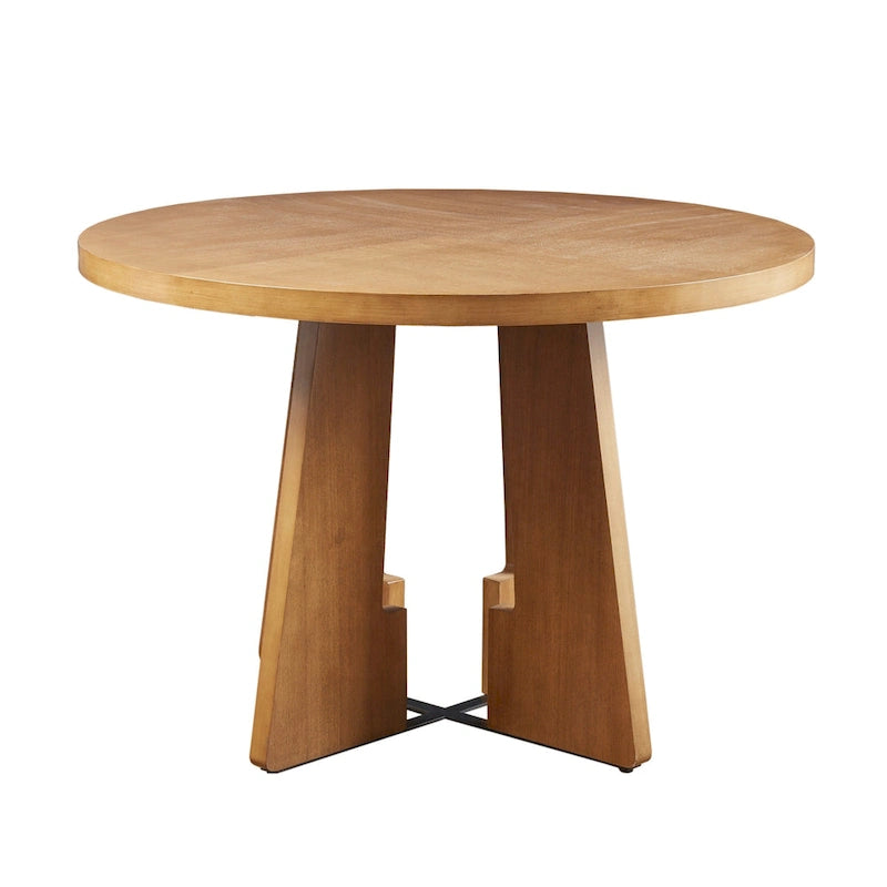 44 Round Dining Table - Pecan
