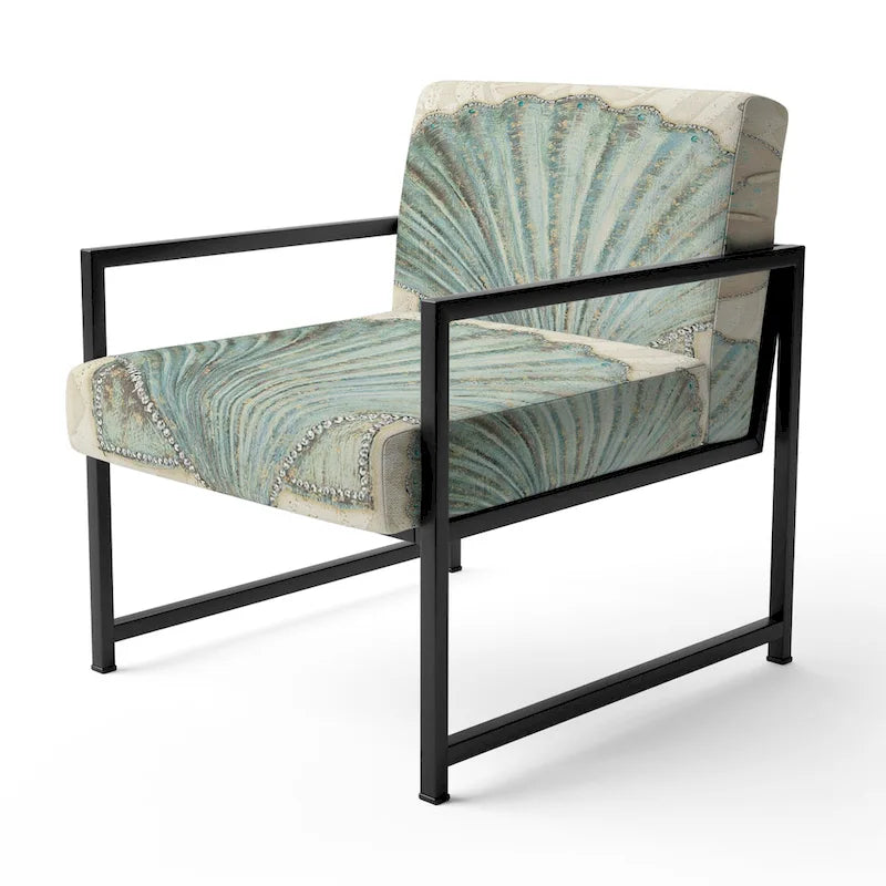 Starfish and Blue Shell II Decorative Chair