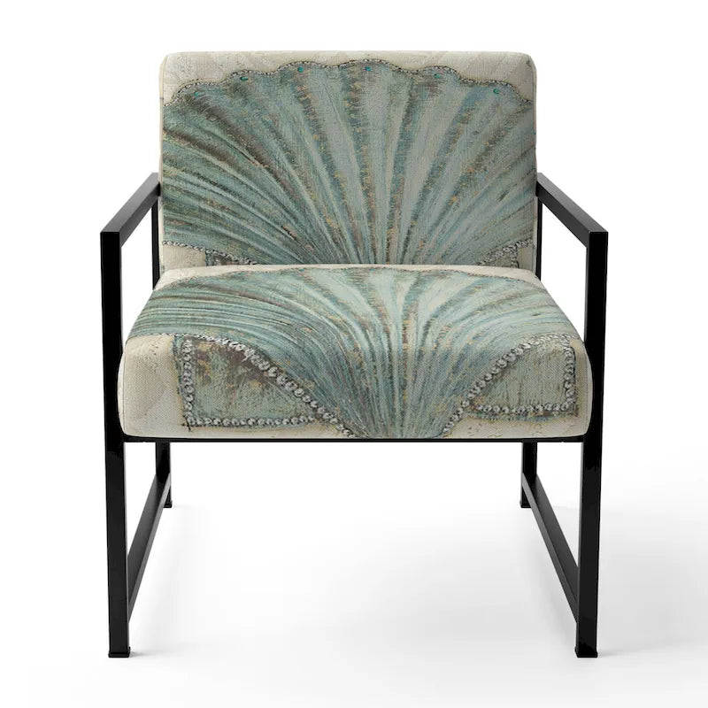 Starfish and Blue Shell II Decorative Chair