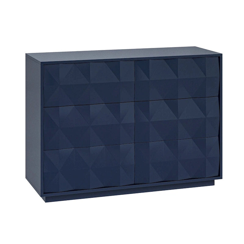 Modern 6-Drawer Dresser
