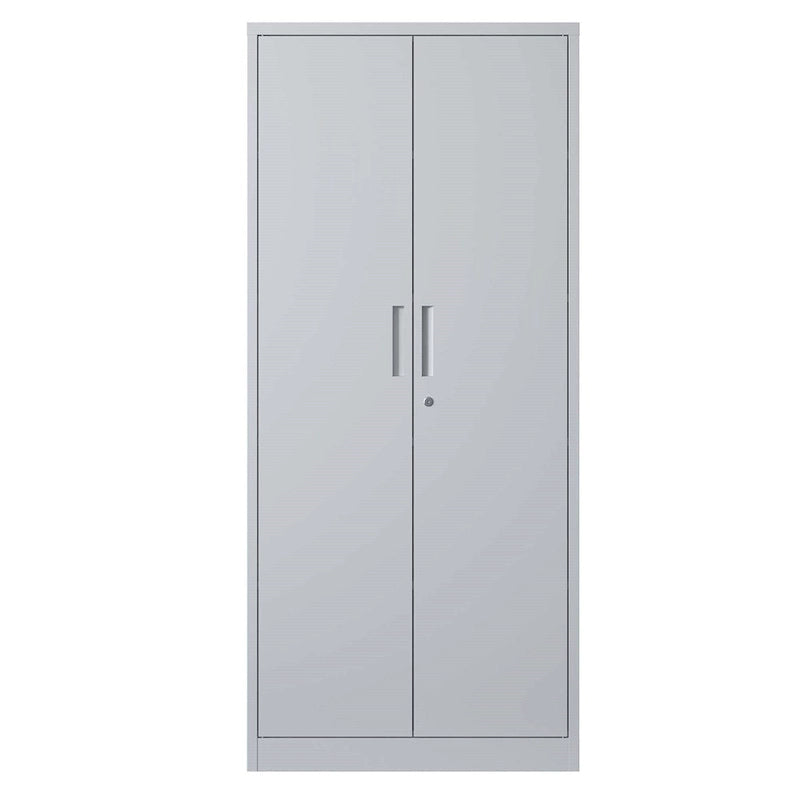Metal Garage Storage Cabinet Tool Steel with Doors and 4 Shelves